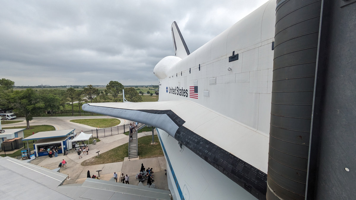 Space Shuttle im Houston Space Center
