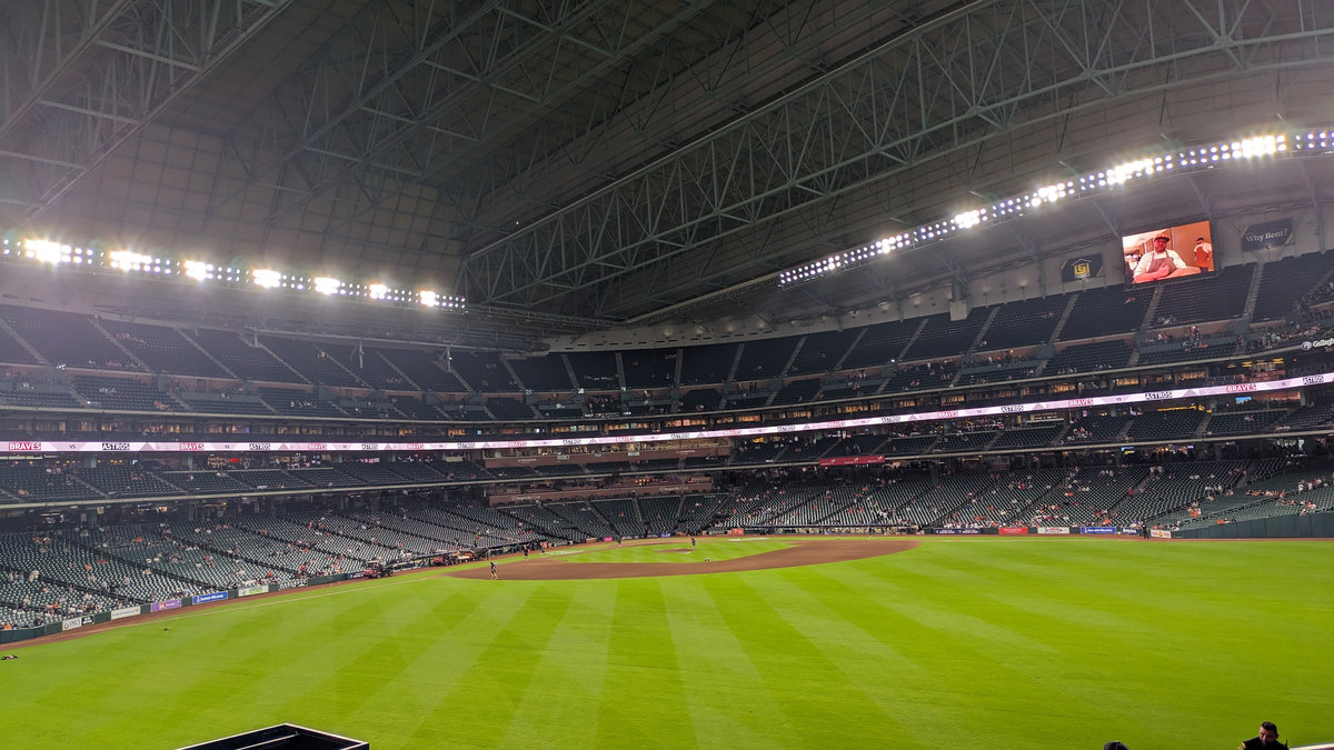 MLB mit den Houston Astros im Minute Maid Park