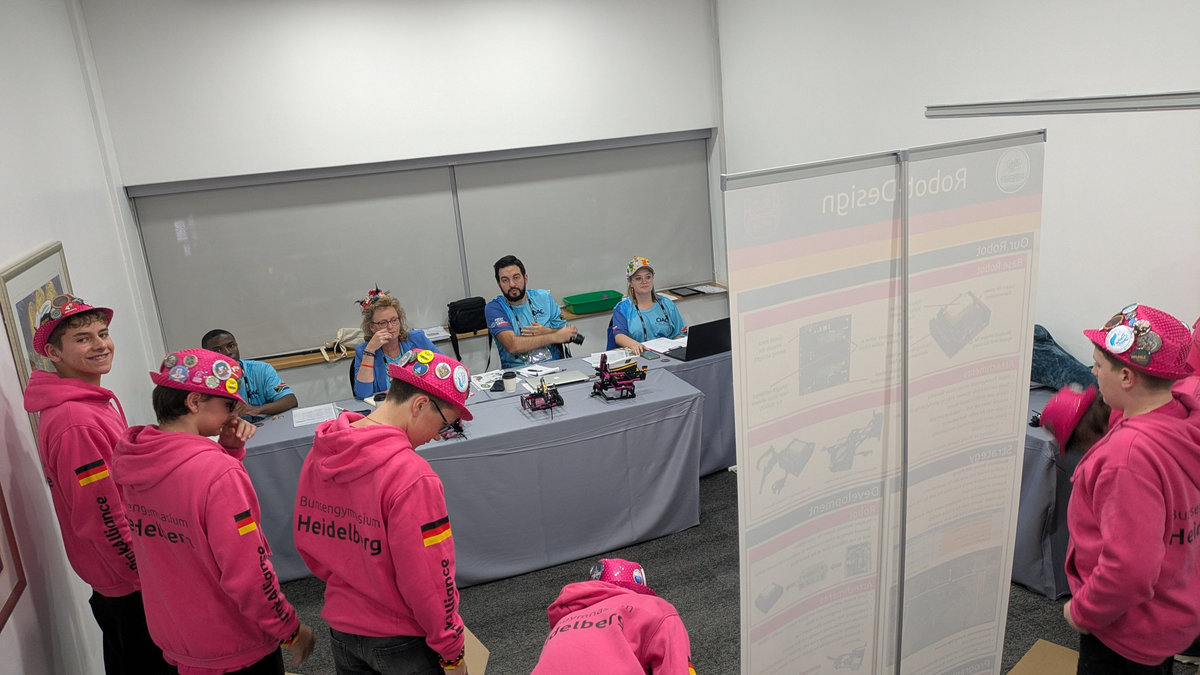 Die Jury war beeindruckt von unseren Präsentationen!