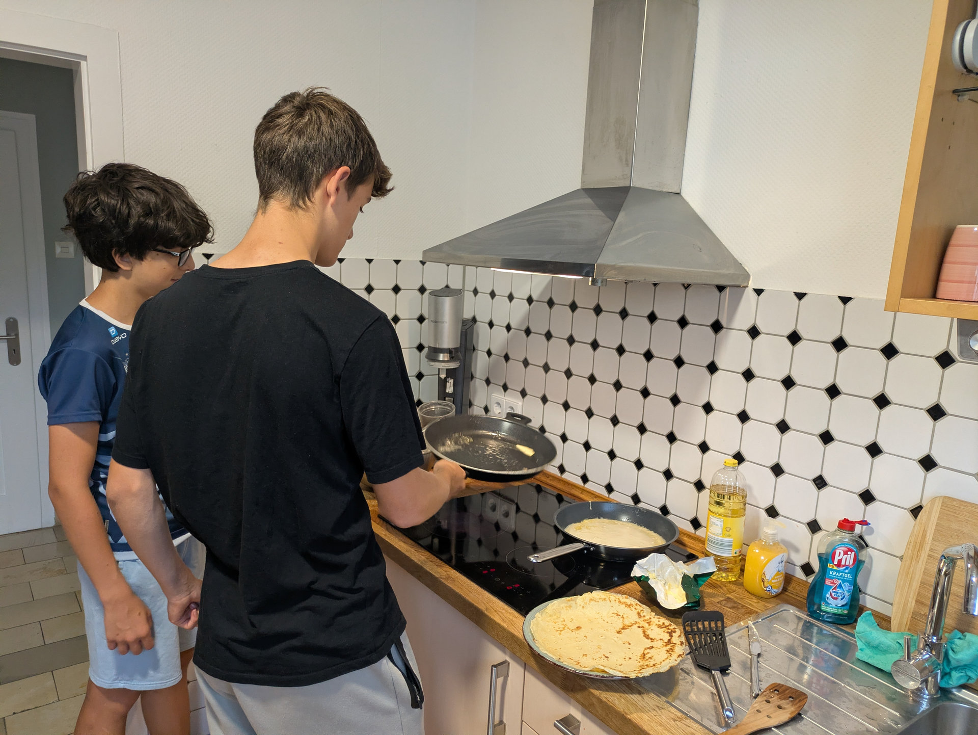 &mldr; durfte sich in der Küche ausgetobt werden!